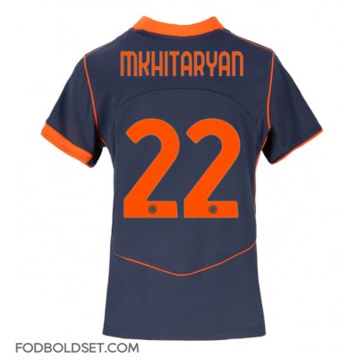 Inter Milan Henrikh Mkhitaryan #22 Tredjetrøje Dame 2025-26 Kortærmet Inter Milan Henrikh Mkhitaryan #22 Tredjetrøje Dame 2025-26 Kortærmet